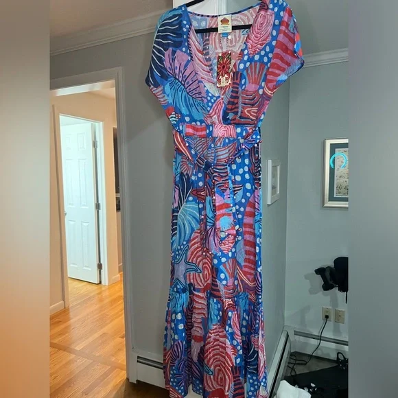 Farm Rio swim cover up dress - Picture 2 of 10